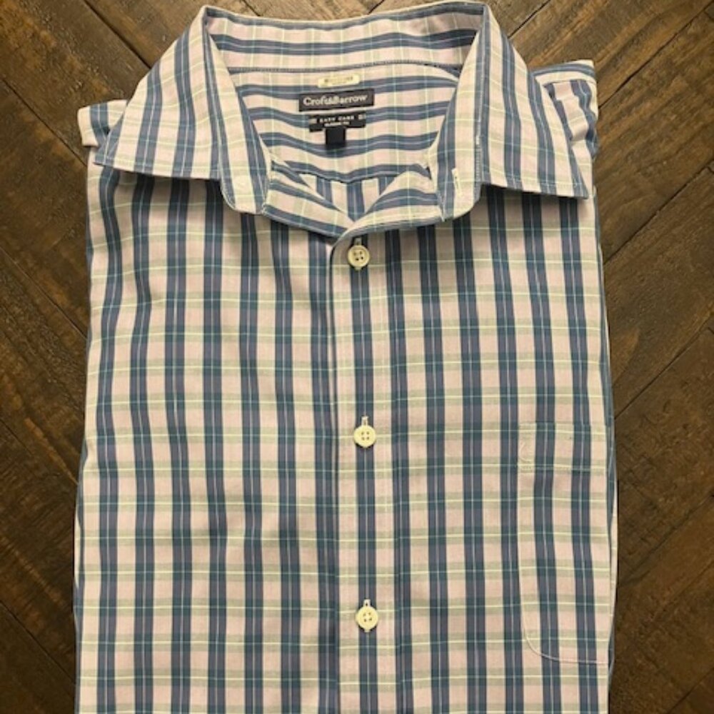 Craft&Barrow Men Shirt Plaid Shirt